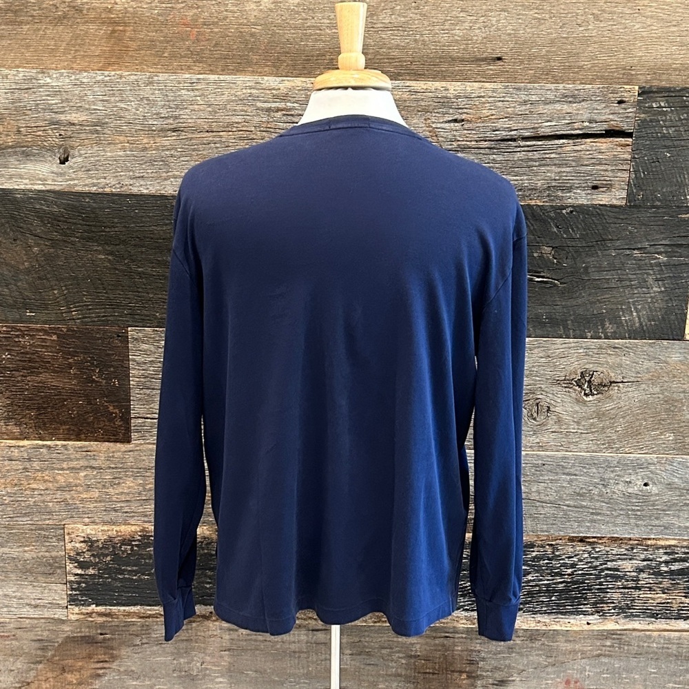 Polo by Ralph Lauren Classic Style Navy Blue Men's Tee Shirt Large - Picture 3 of 8